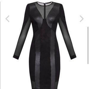 Bcbg long sleeve dress